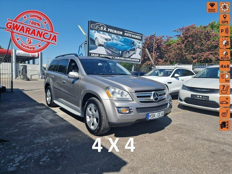 Złoty Używany 2007 Mercedes GL450 SUV | 59 990 zł - Obraz 1/4