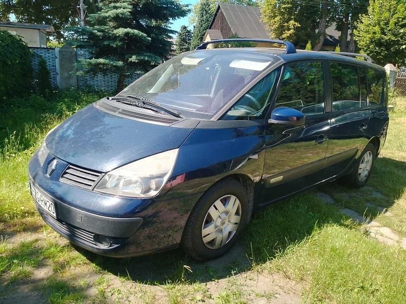 Niebieski Używany 2004 Renault Espace Minivan | 10 900 zł (Uczciwa cena) - Obraz 1/4