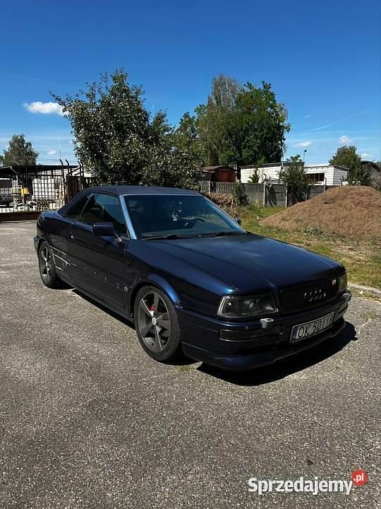 Granatowy Używany 1997 Audi Cabriolet Kabriolet | 16 700 zł - Obraz 1/4