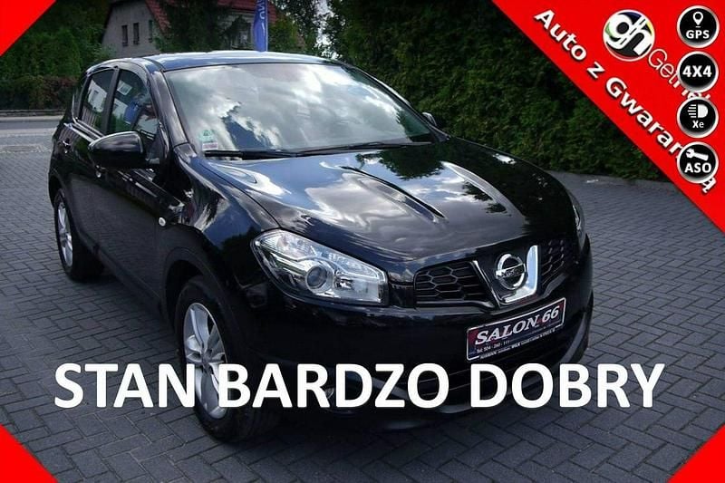 Czarny Używany 2009 Nissan Qashqai SUV | 34 900 zł (Drogi) - Obraz 1/4