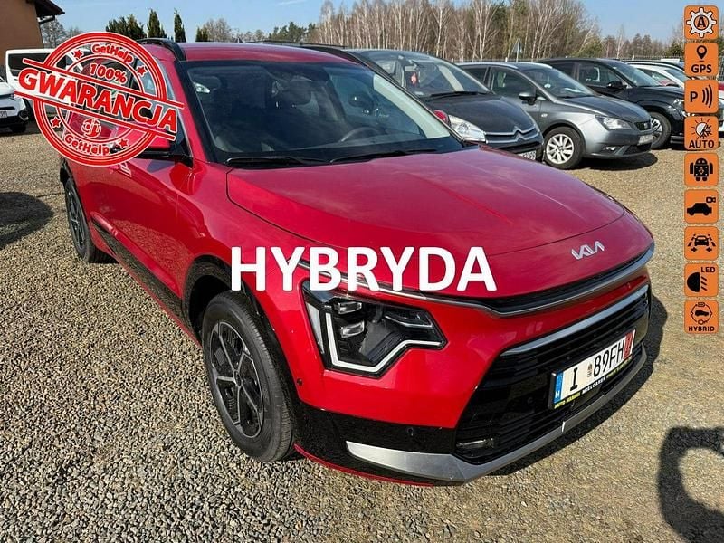 Bordowy Używany 2024 Kia Niro SUV | 92 500 zł (Uczciwa cena) - Obraz 1/4