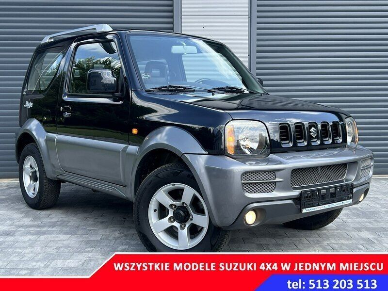 Czarny Używany 2007 Suzuki Jimny SUV | 48 500 zł (Drogi) - Obraz 1/4