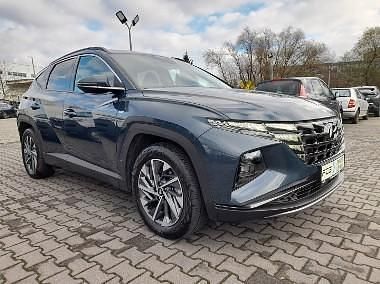 Niebieski Używany 2024 Hyundai Tucson SUV | 115 500 zł (Super Cena) - Obraz 1/4