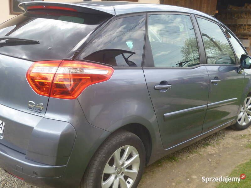 Niebieski Używany 2007 Citroën C4 Picasso Exclusive Minivan | 12 500 zł (Uczciwa cena) - Obraz 1/4