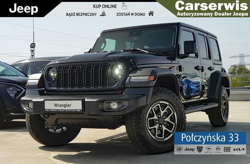 Czarny Nowe 2025 Jeep Wrangler Rubicon SUV | 314 890 zł - Obraz 1/4