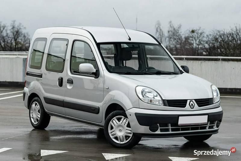 Srebrny Używany 2006 Renault Kangoo Minivan | 13 900 zł - Obraz 1/4