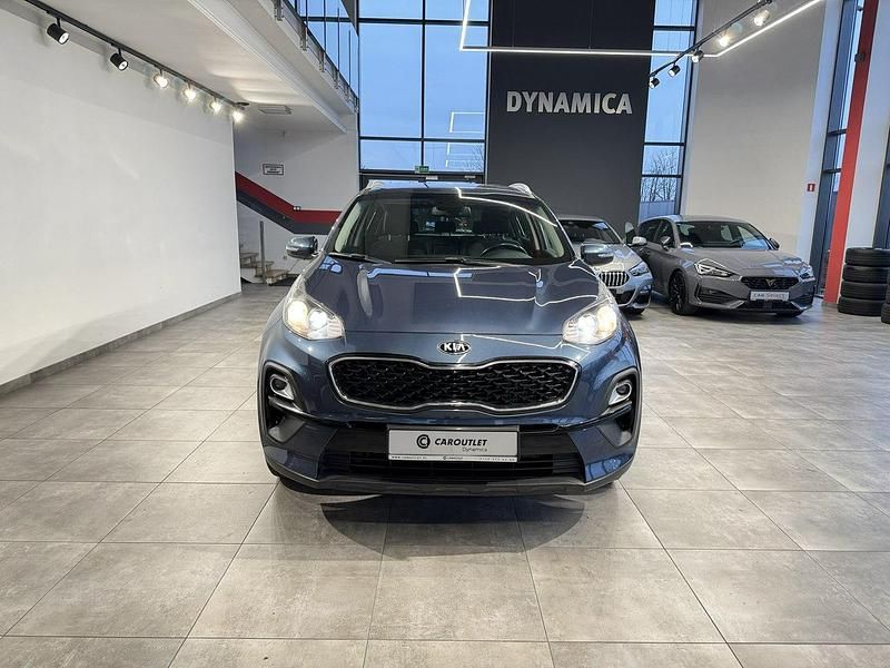 Niebieski (metalik) Używany 2020 Kia Sportage SUV | 78 900 zł (Dość drogi) - Obraz 1/2