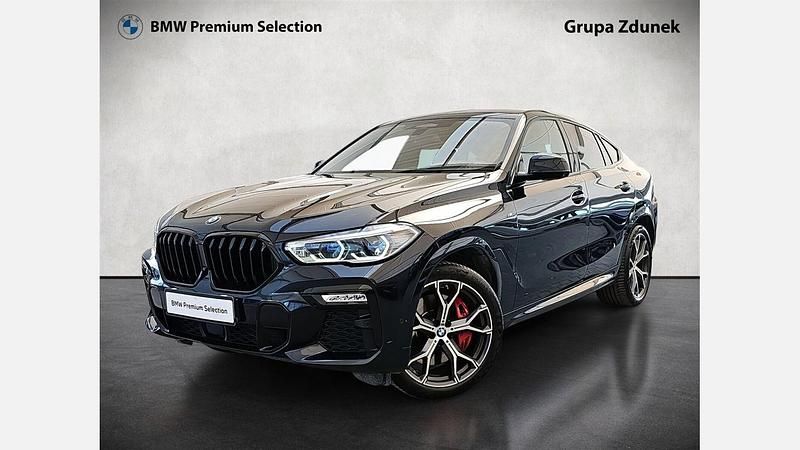 Czarny carbon metalizowany Używany 2020 BMW X6 Shadowline SUV | 259 900 zł (Drogi) - Obraz 1/3