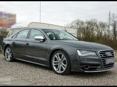 Szary Używany 2012 Audi S8 Sedan/Limuzyna | 99 900 zł - Obraz 1/4