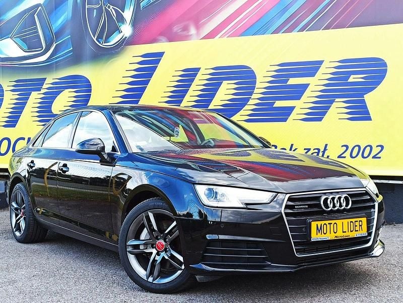 Czarny Używany 2019 Audi A4 Sedan/Limuzyna | 93 500 zł (Uczciwa cena) - Obraz 1/4