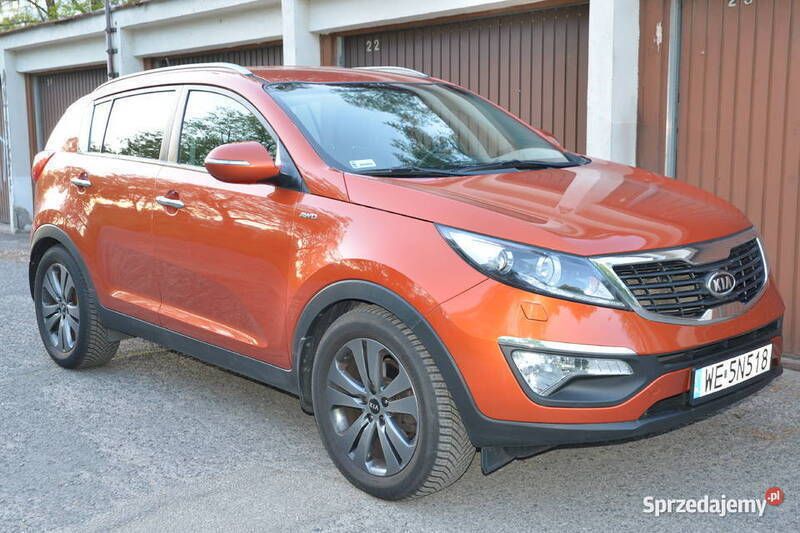 Pomarańczowy Używany 2012 Kia Sportage SUV | 42 900 zł (Dobra cena) - Obraz 1/4
