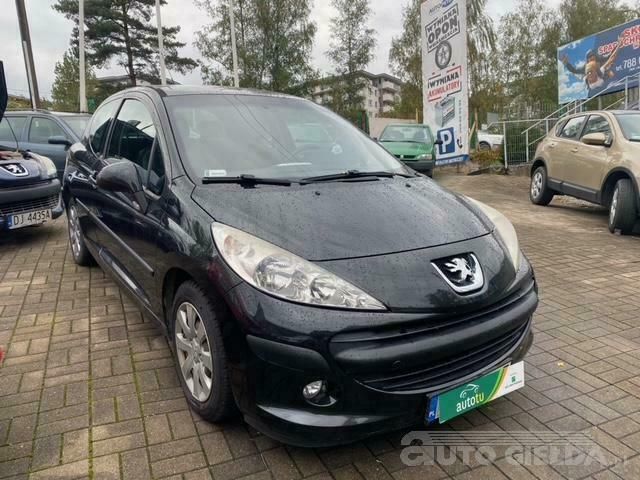 Czarny Używany 2009 Peugeot 207 Hatchback | 8900 zł (Uczciwa cena) - Obraz 1/4