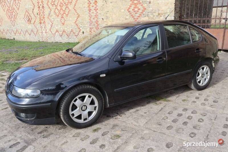 Czarny Używany 2005 Seat Leon Hatchback | 8600 zł (Uczciwa cena) - Obraz 1/4