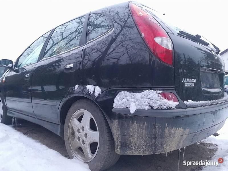 Czarny Używany 2003 Nissan Almera Hatchback | 2400 zł (Uczciwa cena) - Obraz 1/4