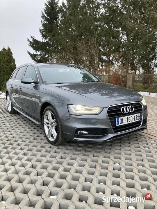Szary Używany 2014 Audi A4 S-Line Kombi | 44 000 zł (Dobra cena) - Obraz 1/4