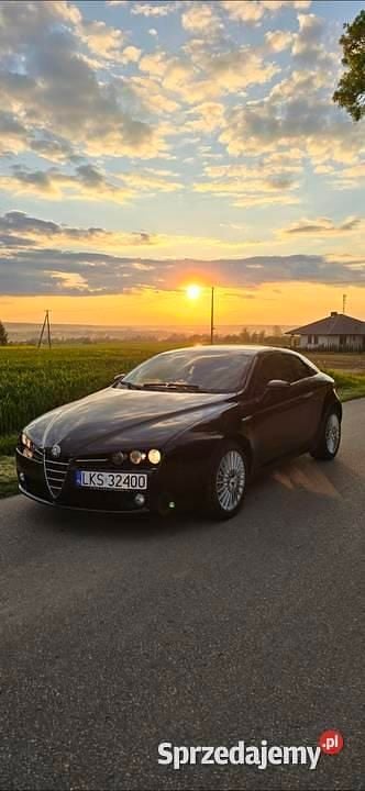 Czarny Używany 2007 Alfa Romeo Brera Coupe | 18 999 zł - Obraz 1/4