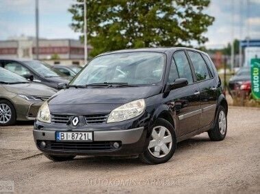 Czarny Używany 2003 Renault Scénic II Minivan | 4800 zł - Obraz 1/4