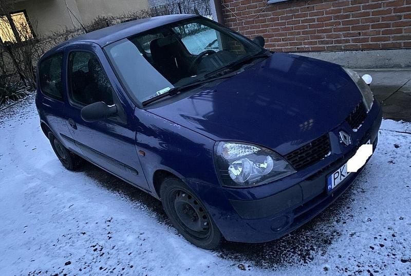 Niebieski Używany 2002 Renault Clio II Hatchback | 1500 zł (Dobra cena) - Obraz 1/4