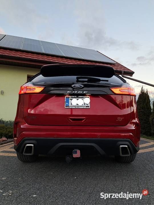Bordowy Używany 2023 Ford Edge ST SUV | 189 900 zł - Obraz 1/4