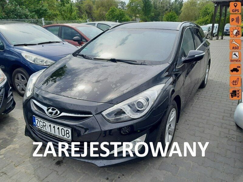 Czarny Używany 2012 Hyundai i40 Kombi | 34 900 zł (Dość drogi) - Obraz 1/4