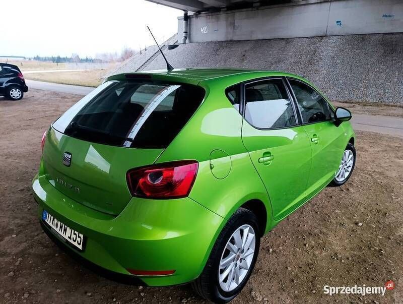 Zielony Używany 2014 Seat Ibiza Hatchback | 26 900 zł (Dość drogi) - Obraz 1/4