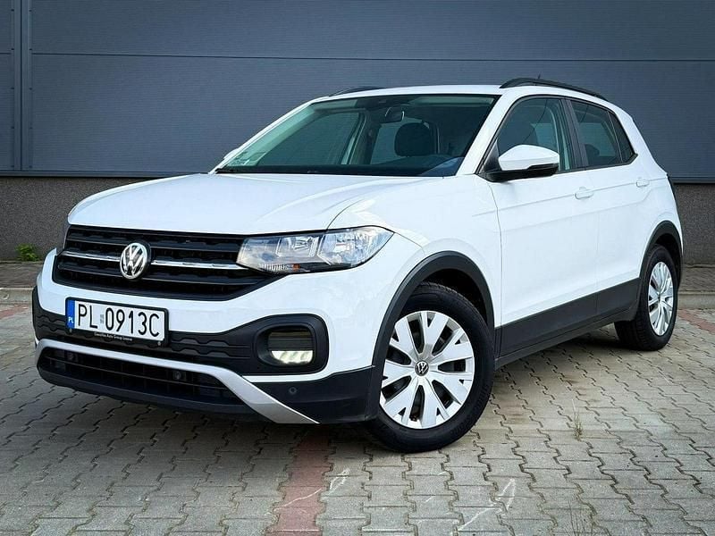Biały Używany 2019 VW T-Cross SUV | 49 900 zł - Obraz 1/4
