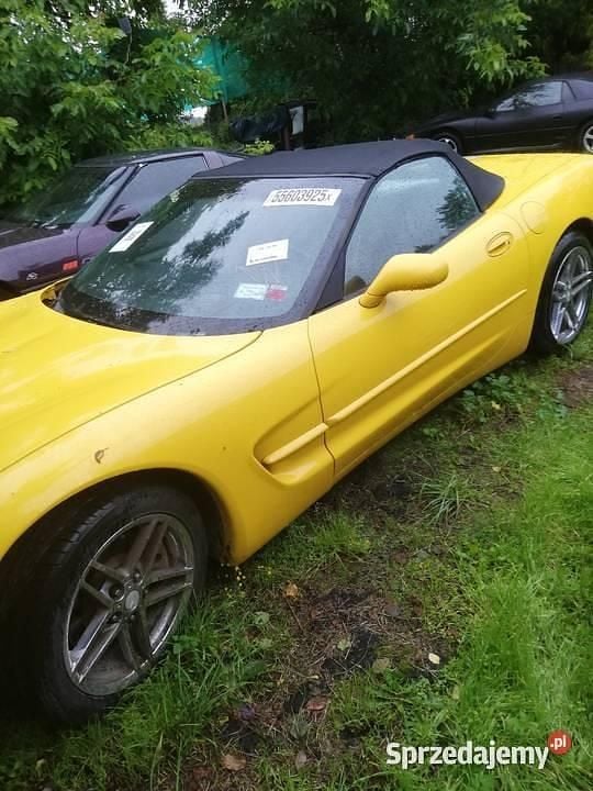 Żółty Używany 2003 Corvette C5 Kabriolet | 55 000 zł - Obraz 1/3
