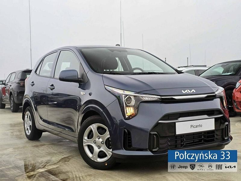 Nowe Kia Picanto 79 KM (58 kW) 2025 Niebieski ciemny (metalik) Hatchback
