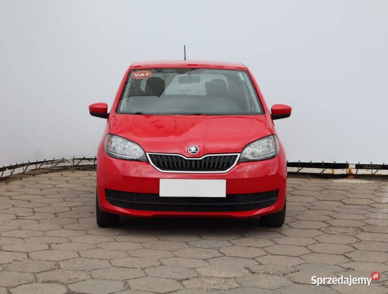 Czerwony Używany 2019 Skoda Citigo Hatchback | 30 999 zł (Uczciwa cena) - Obraz 1/4