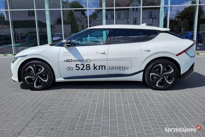Biały Używany 2023 Kia EV6 GT-Line SUV | 186 900 zł - Obraz 1/4