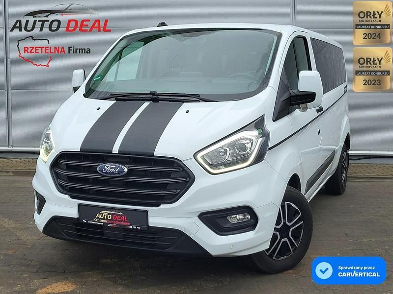 Biały Używany 2023 Ford Transit Custom Sedan/Limuzyna | 119 700 zł (Uczciwa cena) - Obraz 1/4