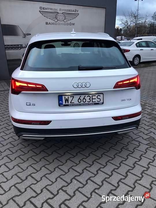 Biały Używany 2022 Audi Q5 SUV | 115 500 zł (Super Cena) - Obraz 1/2