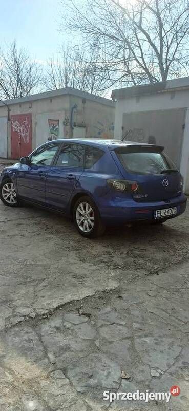 Niebieski Używany 2007 Mazda 3 Inclusive Hatchback | 10 900 zł (Uczciwa cena) - Obraz 1/4