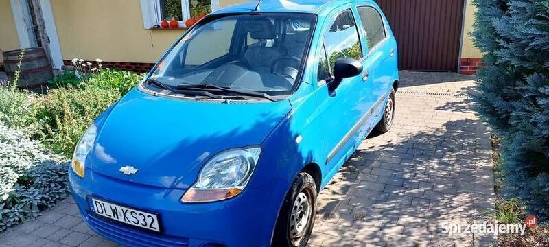 Niebieski Używany 2007 Chevrolet Matiz Hatchback | 5000 zł - Obraz 1/4