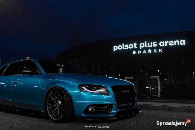 Czarny Używany 2008 Audi A4 Ambiente Kombi | 55 000 zł - Obraz 1/4