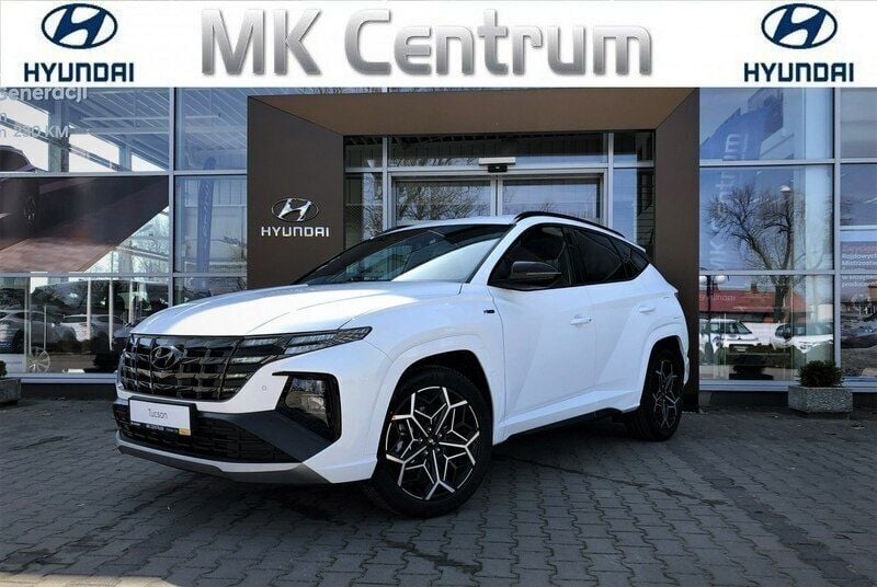 Biały Używany 2022 Hyundai Tucson N Line SUV | 141 000 zł - Obraz 1/4