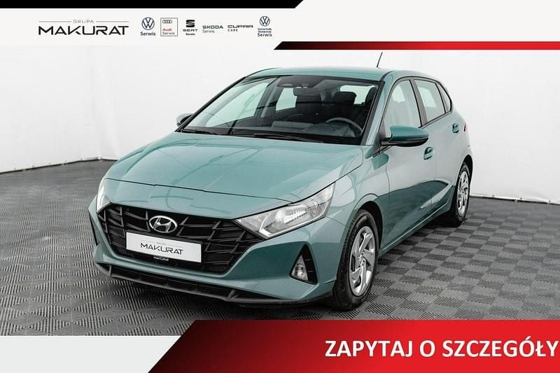 Zielony (metalik) Używany 2023 Hyundai i20 Pure Hatchback | 56 850 zł (Uczciwa cena) - Obraz 1/4