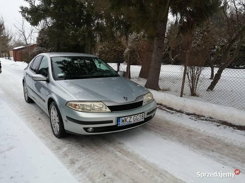 Używany Renault Laguna II 2002 Srebrny Hatchback