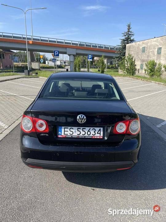 Używany VW Jetta 105 KM (77 kW) 2007 Czarny Sedan/Limuzyna