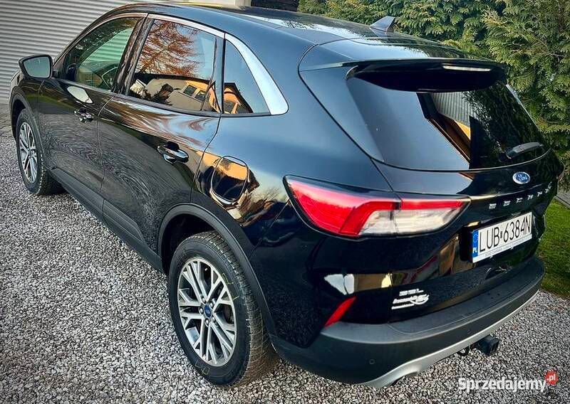 Czarny Używany 2022 Ford Kuga SUV | 103 400 zł (Dobra cena) - Obraz 1/4