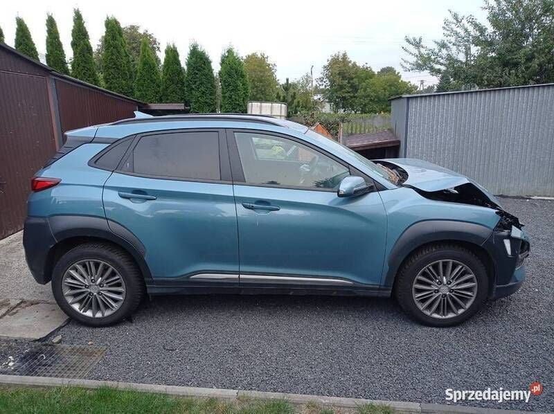 Niebieski Używany 2019 Hyundai Kona SUV | 36 000 zł - Obraz 1/4