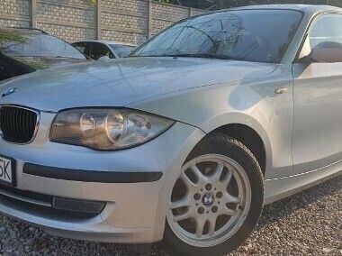 Srebrny Używany 2008 BMW 116 Hatchback | 17 900 zł (Uczciwa cena) - Obraz 1/4