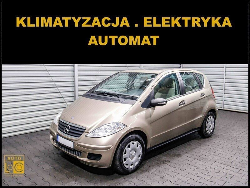 Złoty (metalik) Używany 2007 Mercedes A170 Hatchback | 15 888 zł (Dobra cena) - Obraz 1/4
