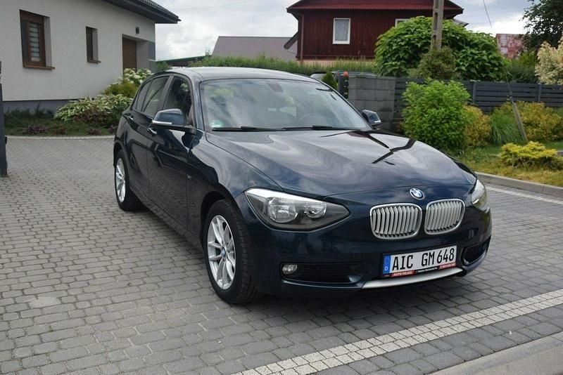Granatowy Używany 2015 BMW 116 Hatchback | 37 900 zł (Dobra cena) - Obraz 1/4