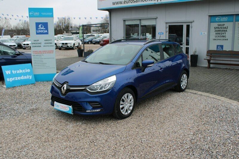 Niebieski ciemny (metalik) Używany 2019 Renault Clio GrandTour Kombi | 30 000 zł (Dobra cena) - Obraz 1/3