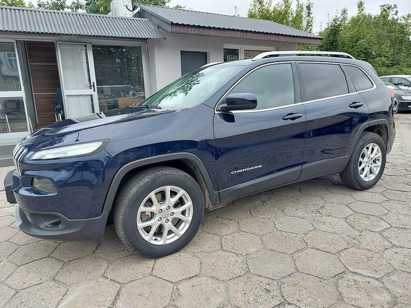Używany Jeep Cherokee 177 KM (130 kW) 2014 Niebieski ciemny SUV