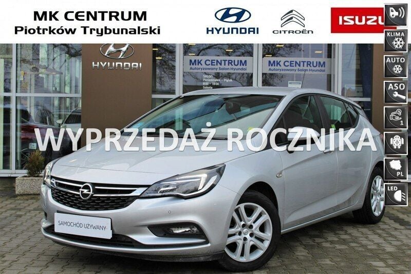 Srebrny Używany 2018 Opel Astra Business Hatchback | 59 900 zł (Drogi) - Obraz 1/4