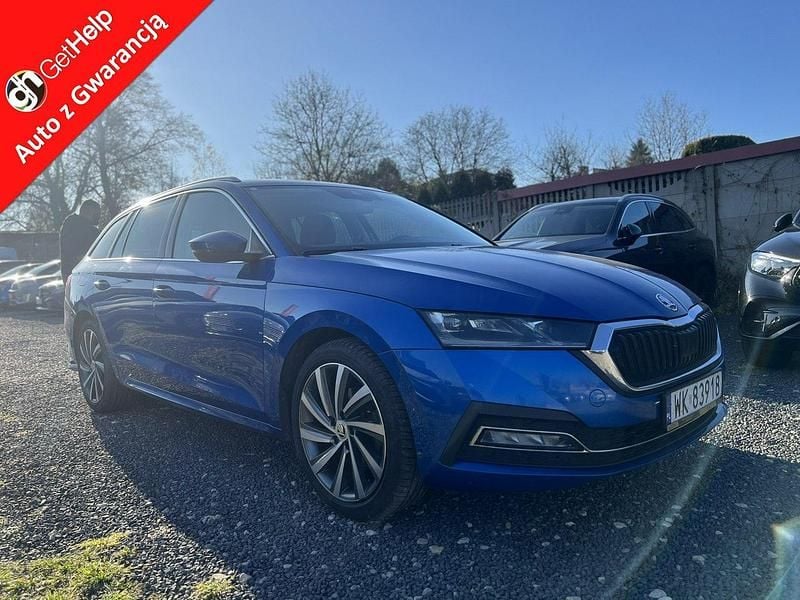 Niebieski Używany 2022 Skoda Octavia Kombi | 69 900 zł (Uczciwa cena) - Obraz 1/4