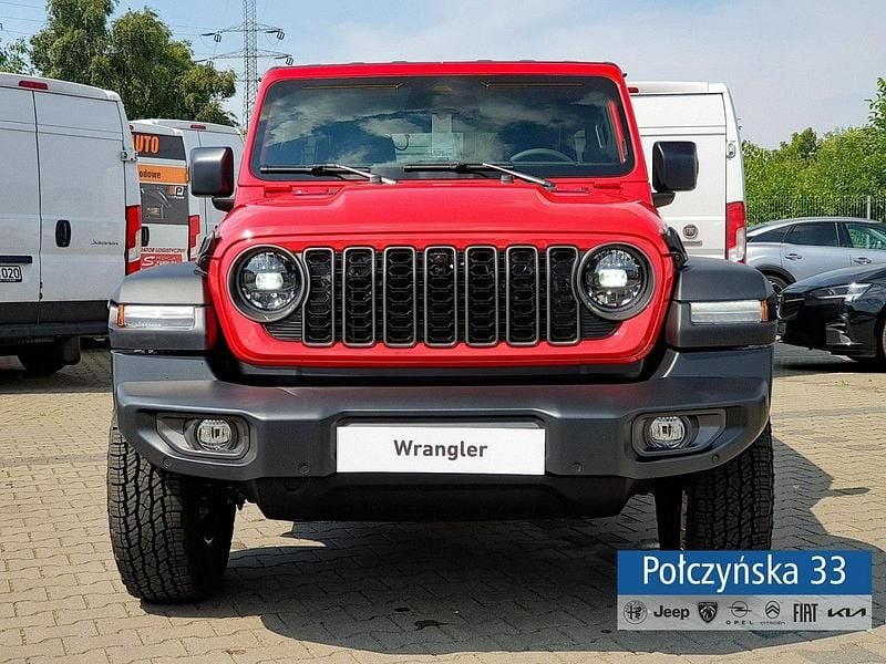 Nowe Jeep Wrangler 272 KM (200 kW) 2025 Czerwony SUV