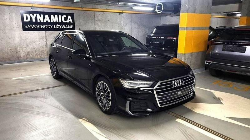 Czarny (metalik) Używany 2023 Audi A6 Sport Kombi | 213 900 zł - Obraz 1/4